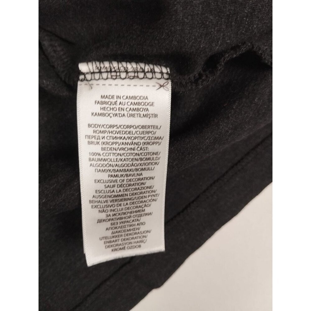 Polo Ralph Lauren Men XL Long Sleeve Polo Shirt Charcoal Gray Cotton Classic Fit - Picture 6 of 6